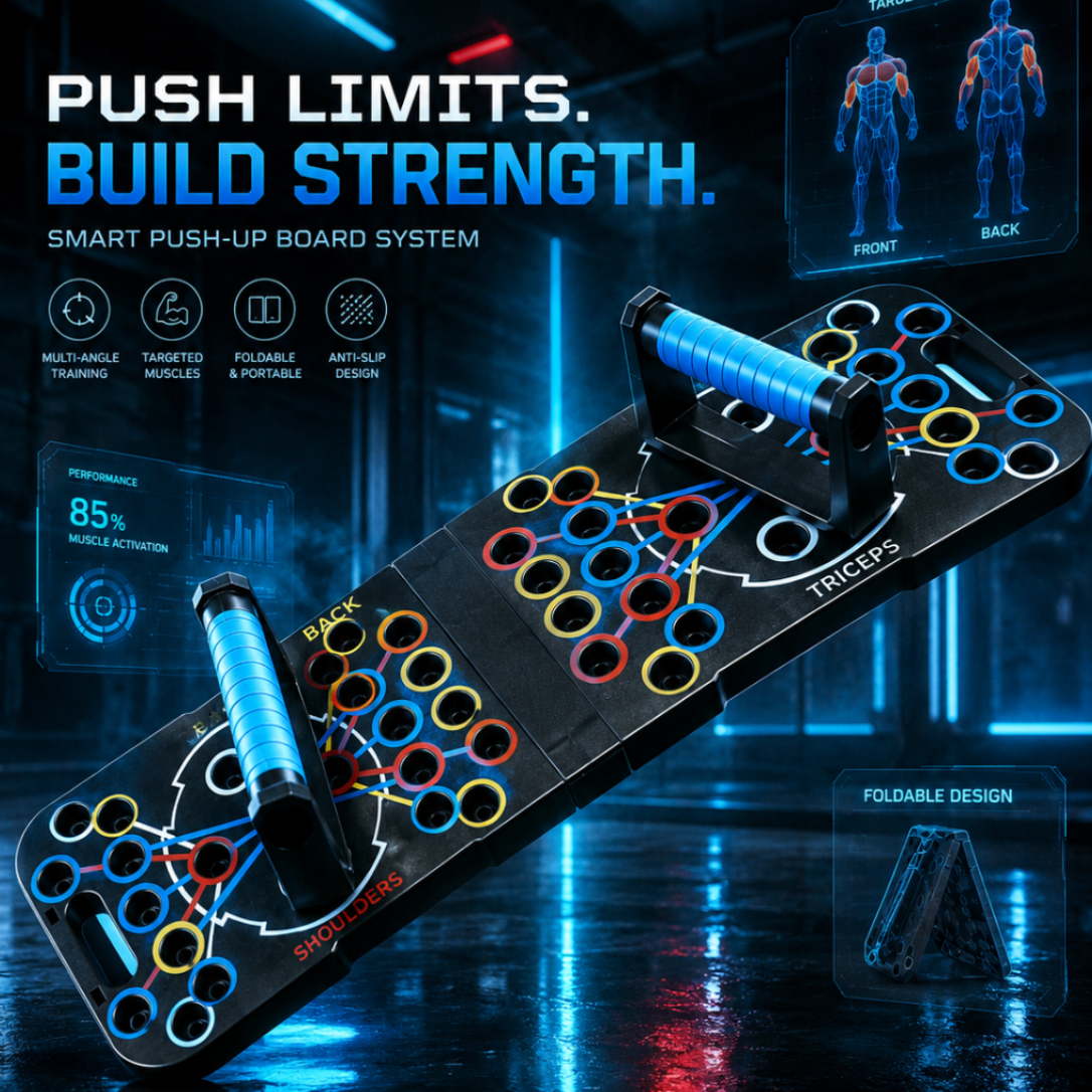 Foldable Push Up Board