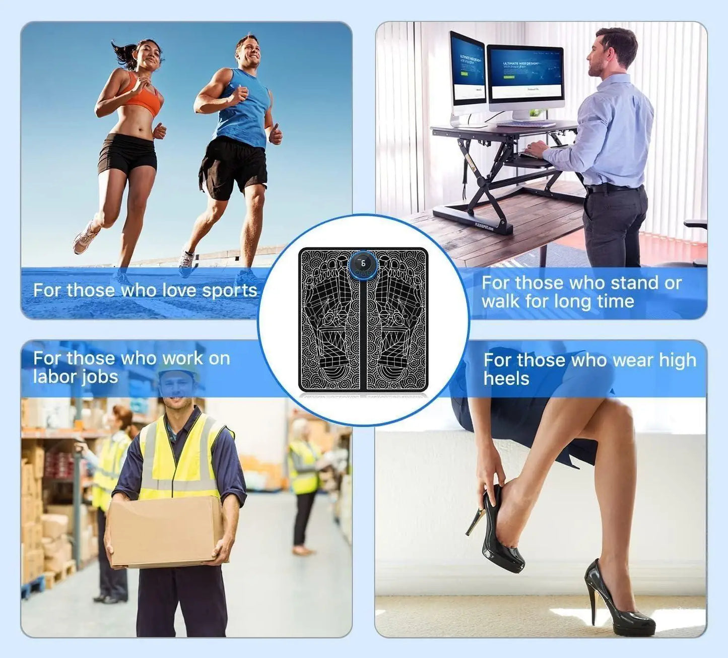 Pain Reliever Wireless Electric Ems Massage
