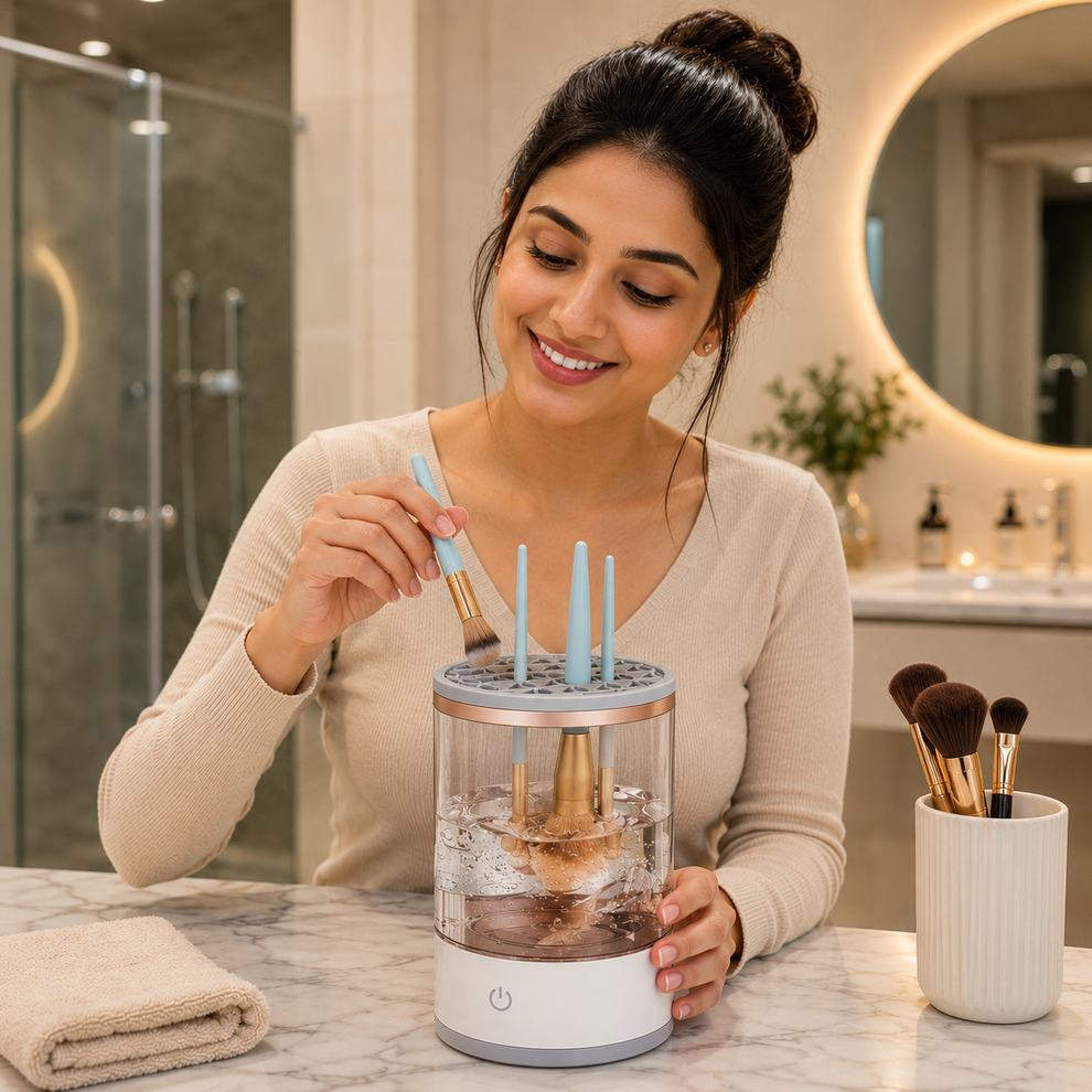 Electric Makeup Brush Cleaner