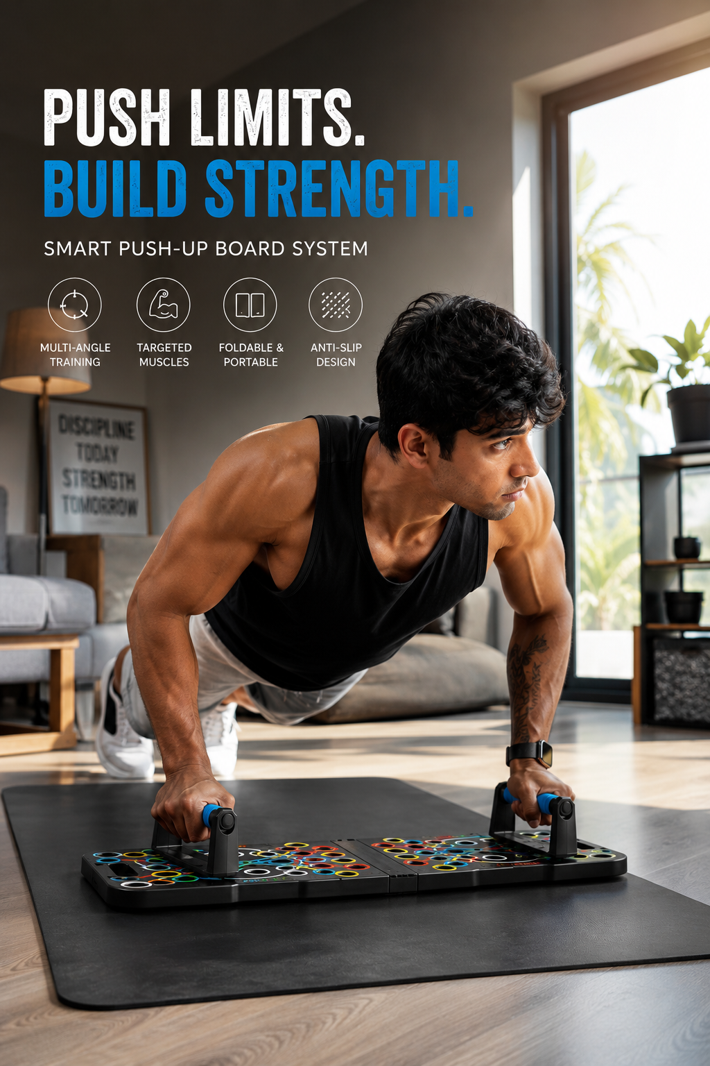 Foldable Push Up Board