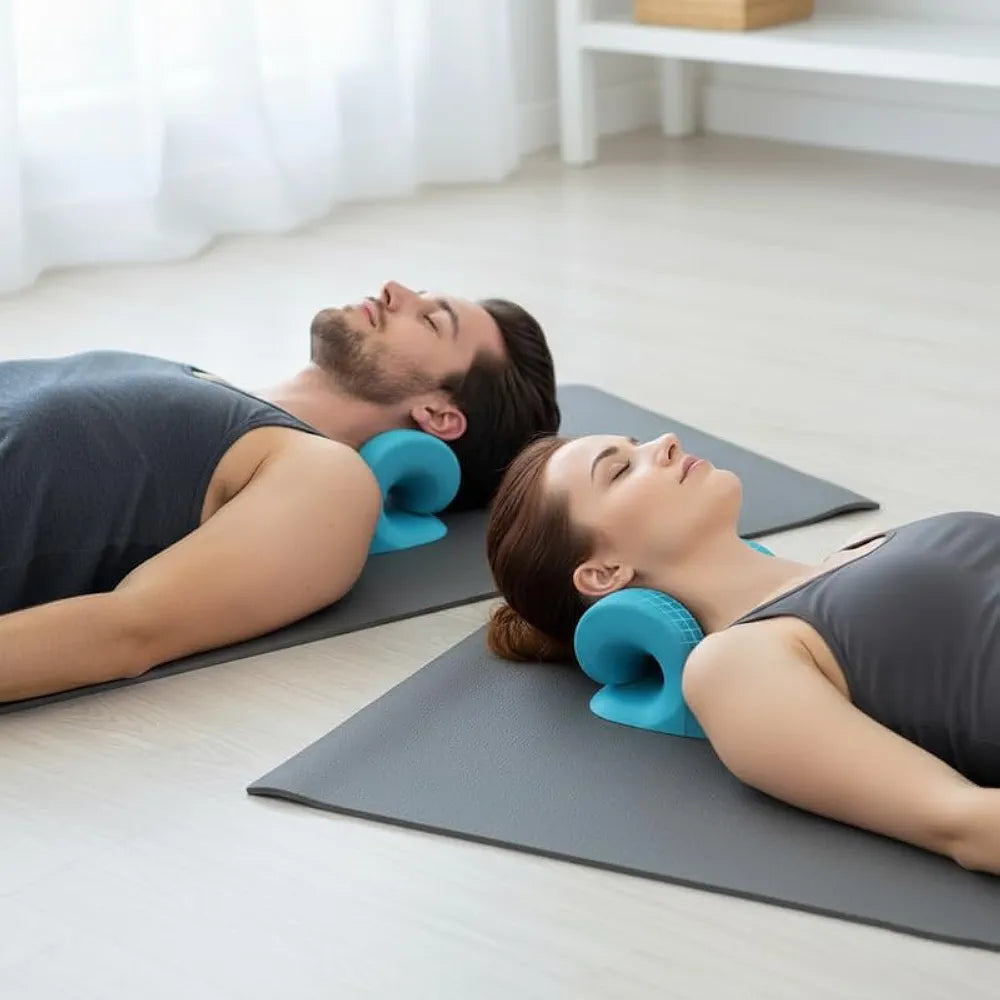 Neck and Shoulder Relaxer For Cervical Spine Alignment