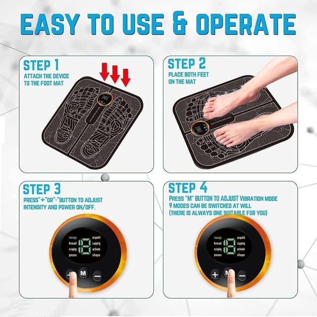 Pain Reliever Wireless Electric Ems Massage