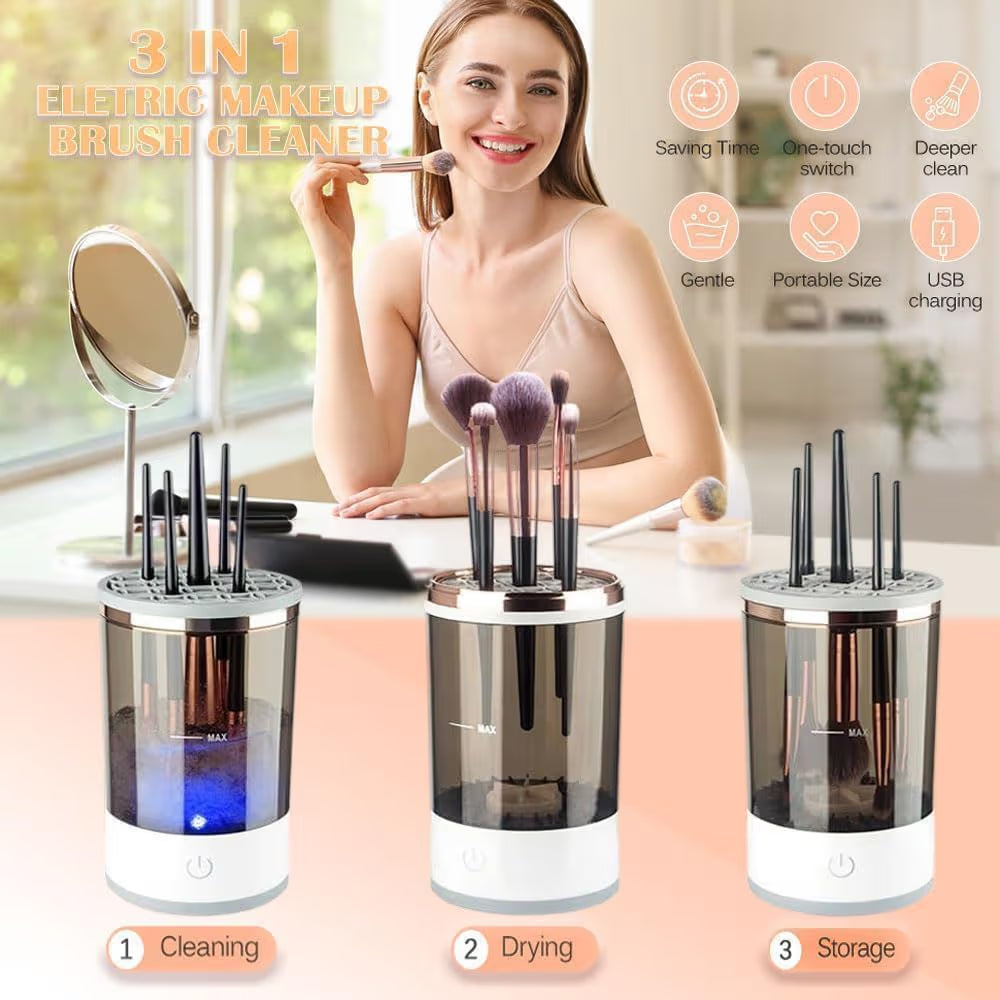 Electric Makeup Brush Cleaner