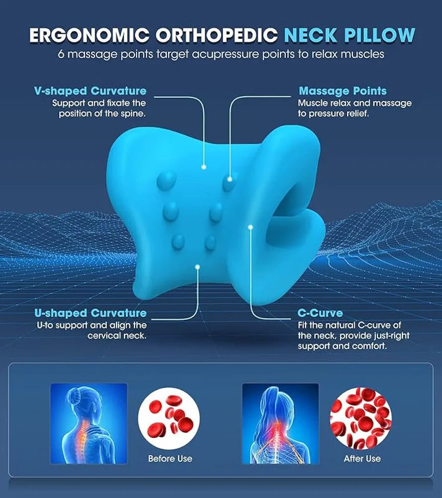 Neck and Shoulder Relaxer For Cervical Spine Alignment