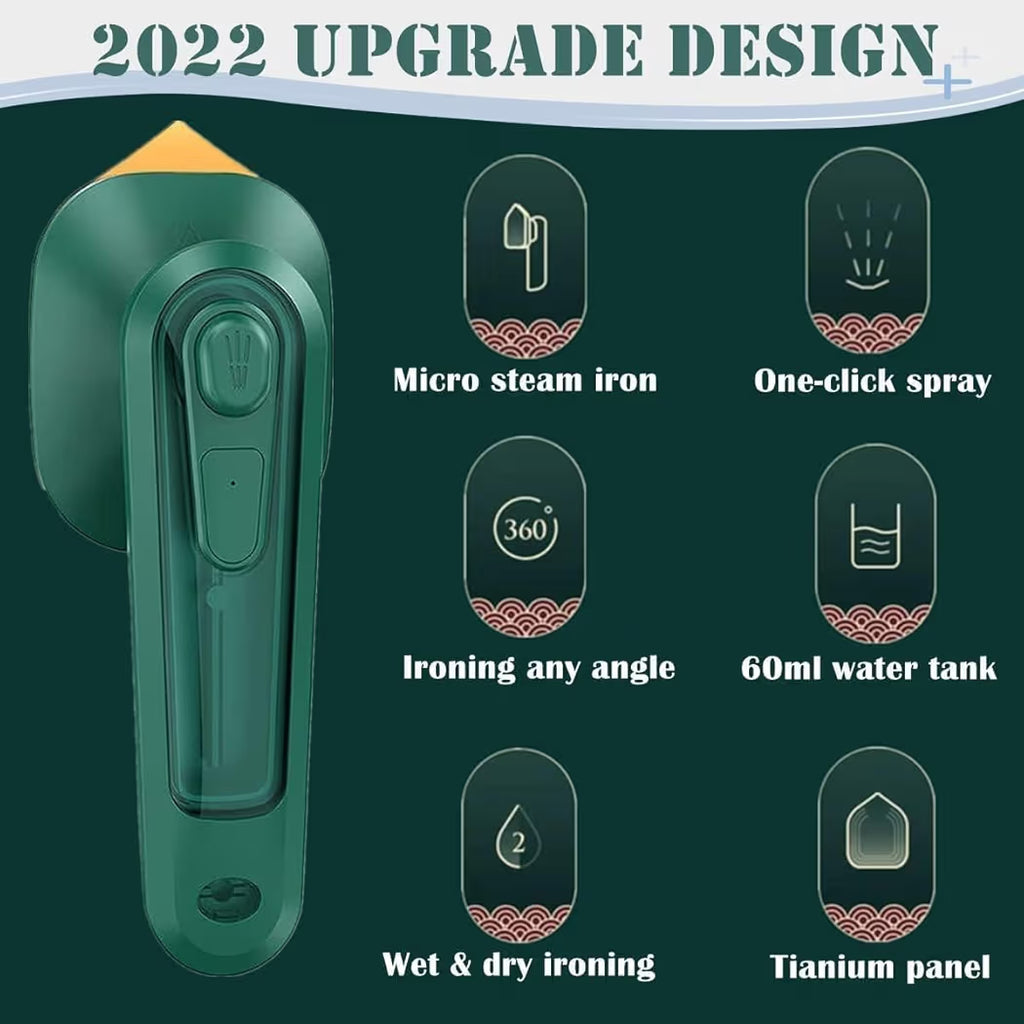 SteamGlide Pro – Portable Travel Iron