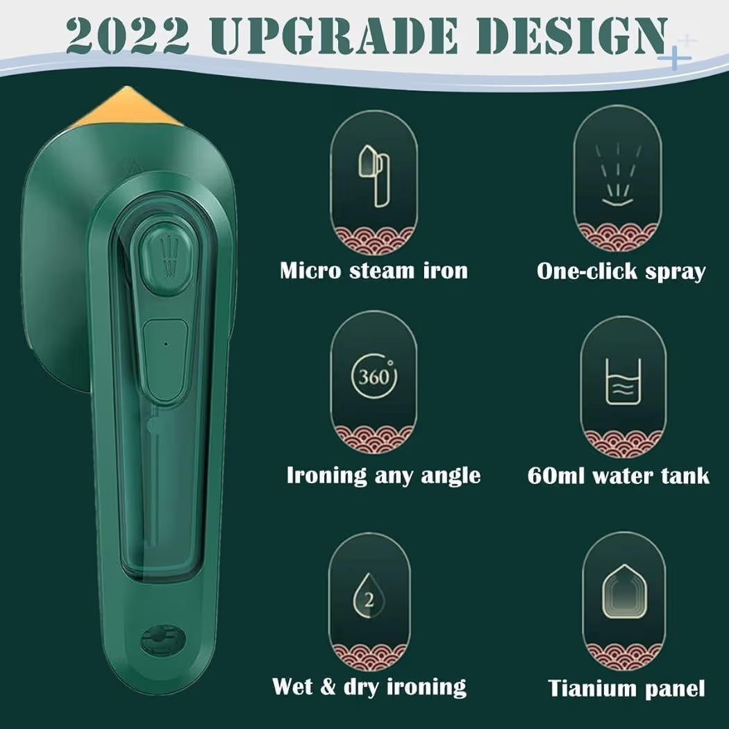 SteamGlide Pro – Portable Travel Iron