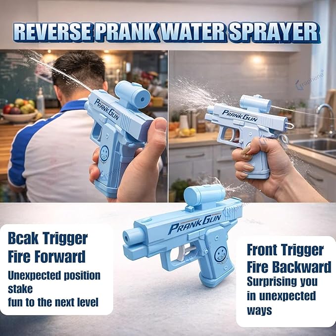 Prank Gun — Two-Way Squirt Water Gun