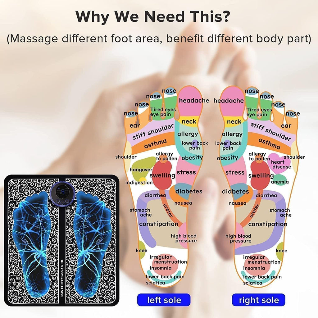Pain Reliever Wireless Electric Ems Massage