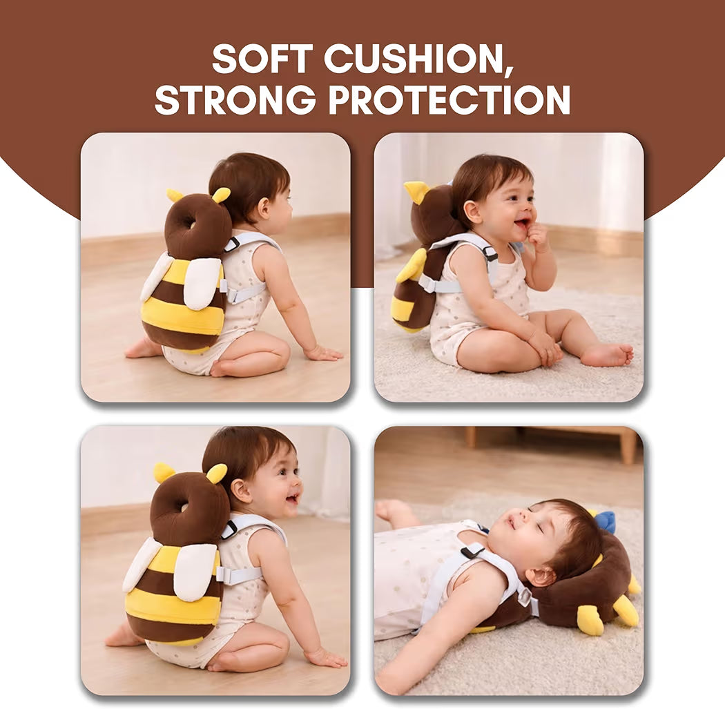 Baby Head Protection Backpack – Anti-Fall Safety Cushion for Babies