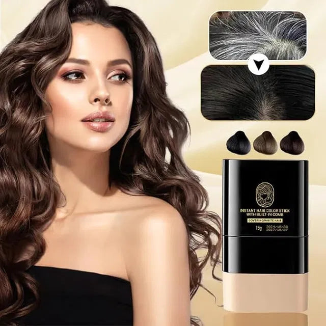 RootTouch Pro — Instant Hair Color Stick with Built-in Comb