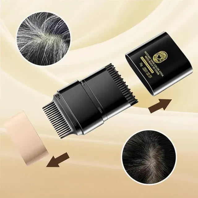 RootTouch Pro — Instant Hair Color Stick with Built-in Comb
