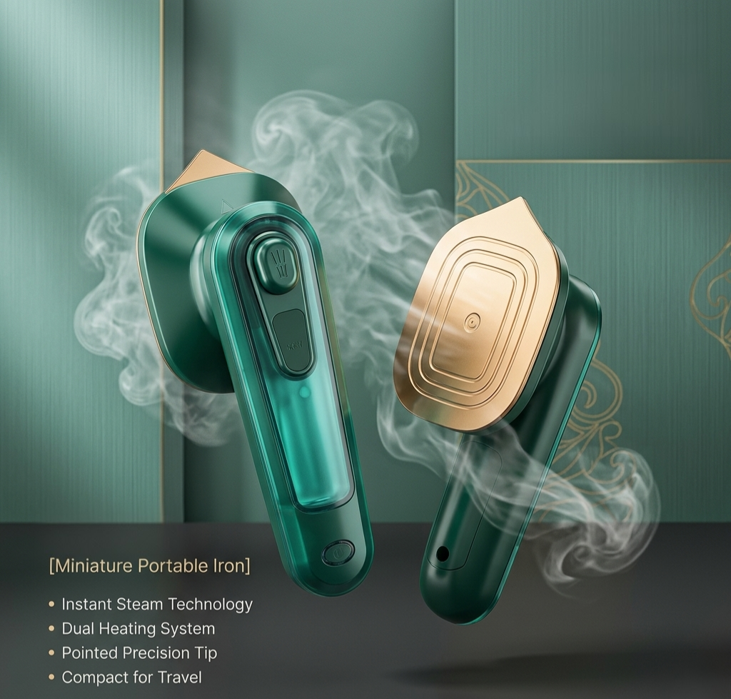 SteamGlide Pro – Portable Travel Iron