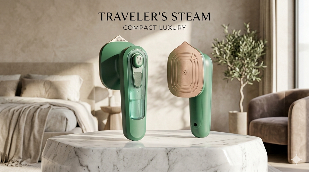 Iron-Travel Steamer Iron for Clothes , Portable Handheld Iron